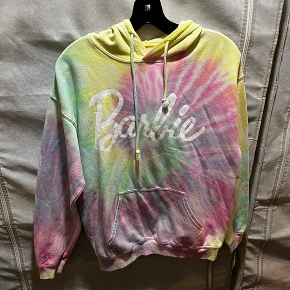 Barbie tie dye sweatshirt with hoodie - Picture 6 of 16
